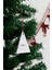& Stone Yılbaşı El Yapımı Seramik Noel Çam Ağacı Süsü 1
