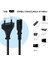 Ps3 / Ps4 / Ps5 / Xbox Series S-X Uyumlu Güç Kablosu 1.5 Metre 2pin Güç Kablosu Projeksiyon - Monitör - Tv Universal 2pin Güç Kablosu 2