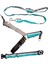 Köpek Tasması 3'lü Set Orta ve Büyük Irk Göğüs, Boyun, Gezdirme Kayışı Göğüs ÖLÇÜSÜ:60-100Cm BOYUN:40-60Cm Tb6-7 1