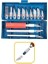 Buffer® Zanaat 16 Parça Hobi Gravür Ahşap Heykel Çömlek Oyma Şekil Verme 13 Maket Bıçak Neşter Seti 2