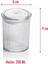 12'li Barok Yuvarlak Baharat Kavanoz Seti & Saklama Kabı & Erzak Kabı (12*250 Ml) 5