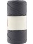 Makrome İpi 3mm Polyester Antrasit 1