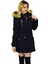 Kadın Spor Kanvas Kapüşonlu Parka M5300 BGL-ST03986 1