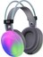 Işıklı Kulaklık bluetooth Kafaüstü Kulaklık oyuncu Kulaklık Müzik Kulaklık Rgb Işıklı Ambians 6