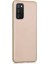 Samsung Galaxy A02S Premium Silikon Kılıf Gold 1