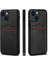 Apple iPhone 15 Kartlıklı Rich Boss Deri Kılıf Siyah 1