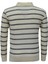 Erkek Spor Çizgili Mevsimlik Triko Polo Yaka Kazak BGL-ST03931 3