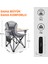 Kingcamp Cedar Deluxe Ultra Bel Destekli Kamp Sandalyesi Grey 2