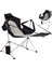 King Camp Kingcamp Orchid Lux Ayak Dayamalı & Salıncaklı Hamak Kamp Sandalyesi Bl/grey 1
