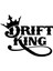 Drift King Sticker 13 x 11 cm 1