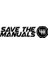 Save The Manuals Duvar Dekor Sticker 40 x 12 cm 1