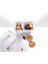 2'li (2,5 Lt, 5lt) Süzgeçli Bölmeli Organizer Buzdolabı Hava Geçirmez Saklama Kabı 5