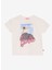 Baskılı Ekru Kız Çocuk T-Shirt BRB5SG-TST6018 1