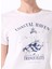 Bisiklet Yaka Baskılı Beyaz Kadın T-Shirt F5SL-TST0444 4