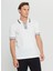 Polo Yaka Standart Beyaz Erkek Kazak ACE072252046_BYZ 3