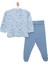Yenidoğan Organic Sleepy Cat Uni Hırka-Patikli Alt Unisex 2