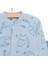 Yenidoğan Organic Sleepy Cat Uni Hırka-Patikli Alt Unisex 3