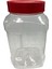 1400 ml Pet Şeffaf Gıda Kavanozu, 24 Adet, Pet Kavanoz, Gıda Kavanozu, Baharat Kavanozu, Şeffaf Kavanoz 1