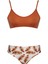 Yuvarlak Yaka Desenli Bikini Takım 1