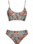 Yuvarlak Yaka Desenli Bikini Takım 1