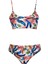 Yuvarlak Yaka Desenli Bikini Takım 1