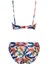 Yuvarlak Yaka Desenli Bikini Takım 2