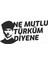 Atatürk Ne Mutlu Türküm Diyene Sticker 30 x 15 cm 1