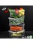 3185 4lü 8 Litre Dolap Içi ve Buzdolabı Içi Düzenleyici Banyo Mutfak Organizeri 20X32X7 cm 1