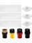 Karcher Easyfix Sc2 Sc3 Sc4 Sc5 Buharlı Temizleyici Için Buharlı Paspas Bezi Mikrofiber Zemin Giysi Pedleri Bakır Fırçalar (Yurt Dışından) 1