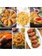 Ninja Çift Sepet Için Hava Fritöz Rafı, 3 Katman, Yığılabilir Pastırma Rafları, Ninja DZ201, DZ401 Için Hava Fritöz Aksesuarları (Yurt Dışından) 4
