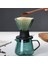 600ML Daldırma Damlatıcı Anahtarı Camı V60 Pour Over Kahve Makinesi V Şeklinde Damlatıcı Kahve Damlatıcı ve Filtreler Şeffaf (Yurt Dışından) 2