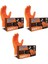 Powergrıp Ekstra Kalın Turuncu Nitril Eldiven (L) 50 Adet x 3 Paket 1