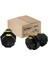 30 kg (150 Cm) Düz Bar Z Bar Dambıl-Dumbell-Ağırlık-Halter–full Set Sarı Kapaklı 5