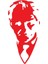 Atatürk Portre Sticker 10 x 20 cm 2