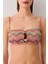 Wave Aksesuarlı Straplez Bikini Üst 3
