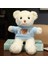 Kazak Teddy Ayı Ayı Doğum Günü Bebek Peluş Oyuncak Zemin Itme Halkası Sevgililer Günü Hediyesi (Yurt Dışından) 1