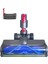 Dyson V7 V8 V10 V11 V15 Elektrikli Süpürge Başlıkları Yeşil LED Işıkları ile Sert Zeminler Için V Şeklinde Kıl Rulo Fırça (Yurt Dışından) 1