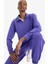 fit Oversize Geniş Kalıp Yarım Fermuarlı Modal Sporcu SWEATSHIRT D7126AX25SP 3
