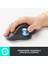 ERGO M575 Kablosuz İztopu Özellikli Konforlu Ergonomik Mouse - Siyah 2