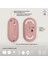 Pebble 2 Set Çoklu Cihaz Özellikli Sessiz Kablosuz Türkçe Q Klavye ve Mouse Seti - Pembe 7