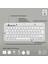 K380s Pebble Keys 2 Çoklu Cihaz Özellikli Bluetooth Türkçe Q Klavye - Beyaz 6