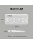 K380s Pebble Keys 2 Çoklu Cihaz Özellikli Bluetooth Türkçe Q Klavye - Beyaz 9