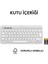 K380s Pebble Keys 2 Çoklu Cihaz Özellikli Bluetooth Türkçe Q Klavye - Beyaz 10