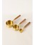 Root Ahşap Saplı Pirinç Ölçü Kaşığı Seti 15-60-125ML 5409 3