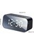 Bluetooth Hoparlörlü Dijital Saat LED Ekran Fm Radyo ve Sıcaklık Alarmı (Yurt Dışından) 2