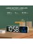 Termometreli LED Aynalı Çalar Saat 5 Seviye Parlaklık USB Güç (Yurt Dışından) 3