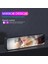 Termometreli LED Aynalı Çalar Saat 5 Seviye Parlaklık USB Güç (Yurt Dışından) 5