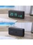 Ahşap Masa Saati Siyah LED Ekran, Ses Kontrolü ve 2 USB Port (Yurt Dışından) 3