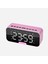 P6 Pembe Akıllı Sesli Çalar Saat ve Bluetooth Hoparlör (Yurt Dışından) 1