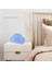 LED Bulut Alarm Saati, Ses Kontrollü Sıcaklık Göstergeli Gece Lambası (Yurt Dışından) 4